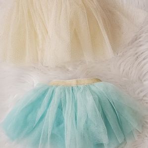 Set of 2 Baby girl Tutu skirts 6-9 months